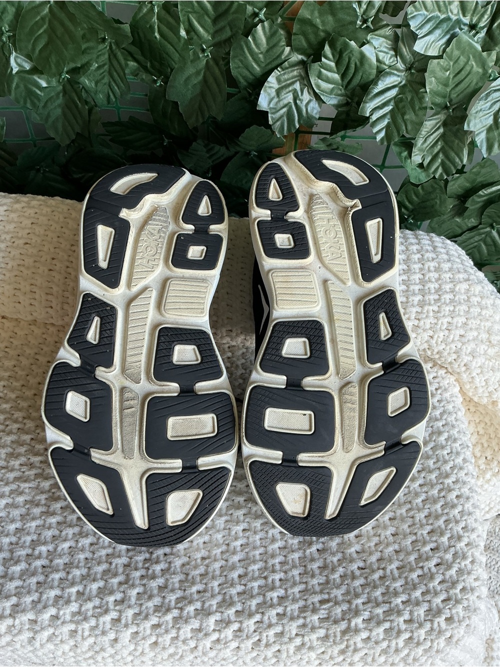 Hoka Black and White Cushioned Running Shoes
Size: Women’s 8 EE - Picture 6 of 10